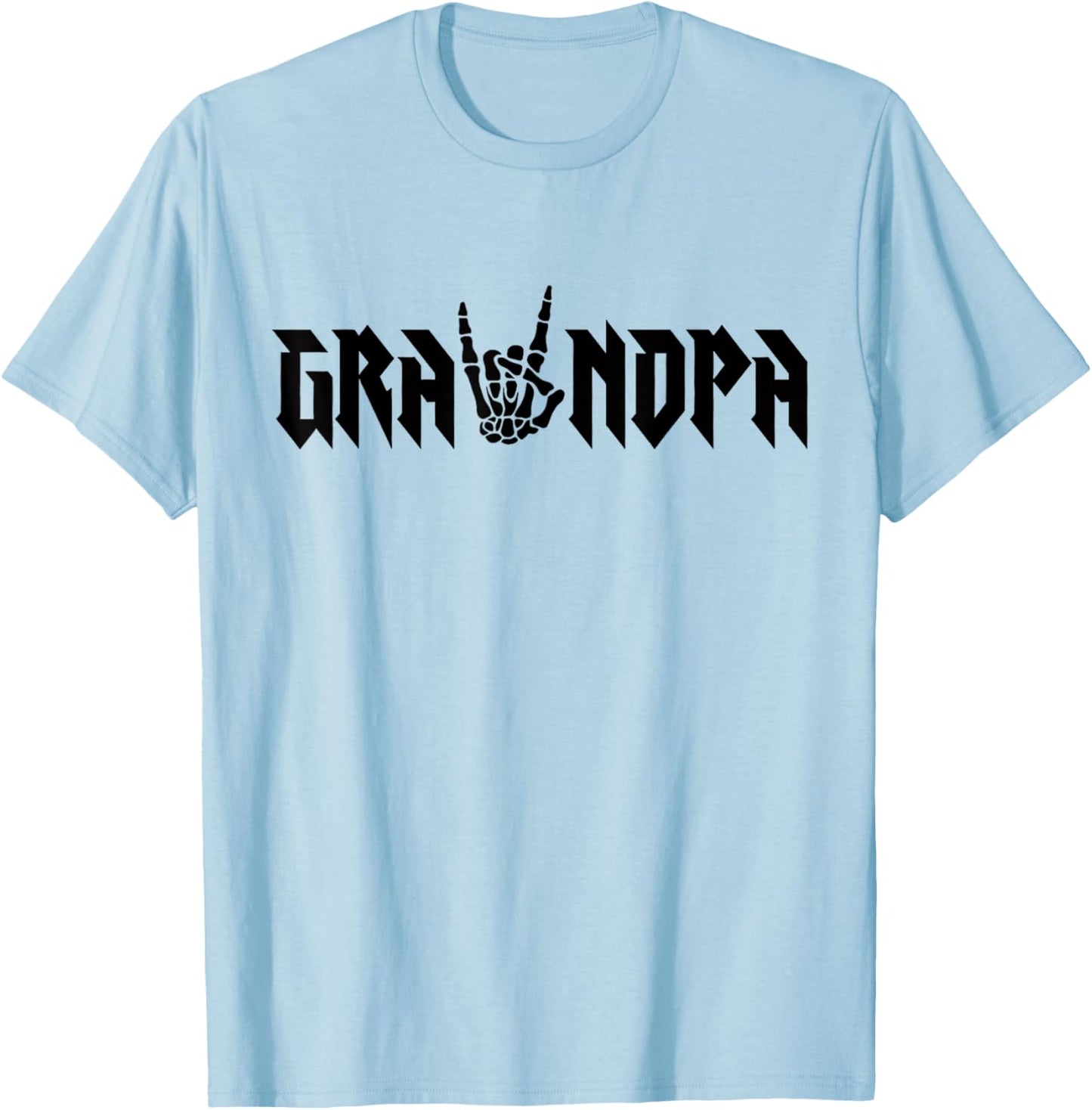Grandpa Of The Bad Two the Bone Birthday 2 Years Old T-Shirt - T-Shirt | Light Blue