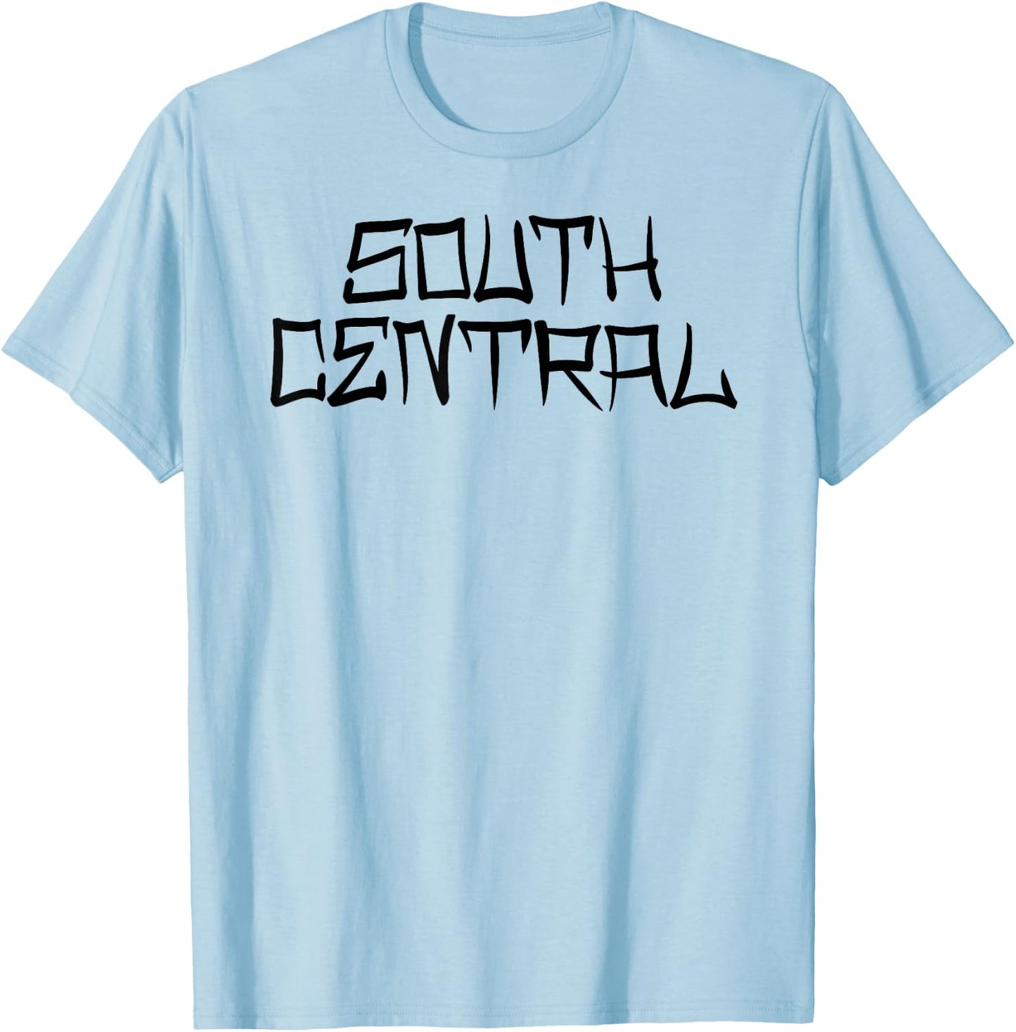 South Central Los Angeles Street LA Slauson Crenshaw 323 LA T-Shirt - T-Shirt | Light Blue