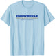 Embry Riddle Eagles | Official NCAA Merch | PPERAUP02 T-Shirt - T-Shirt | Light Blue