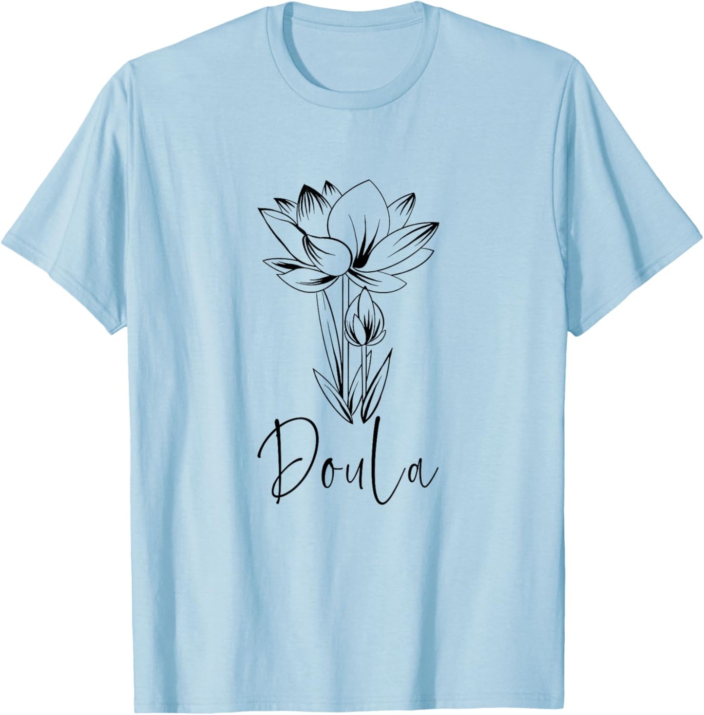 Best Doula T-Shirt - T-Shirt | Light Blue
