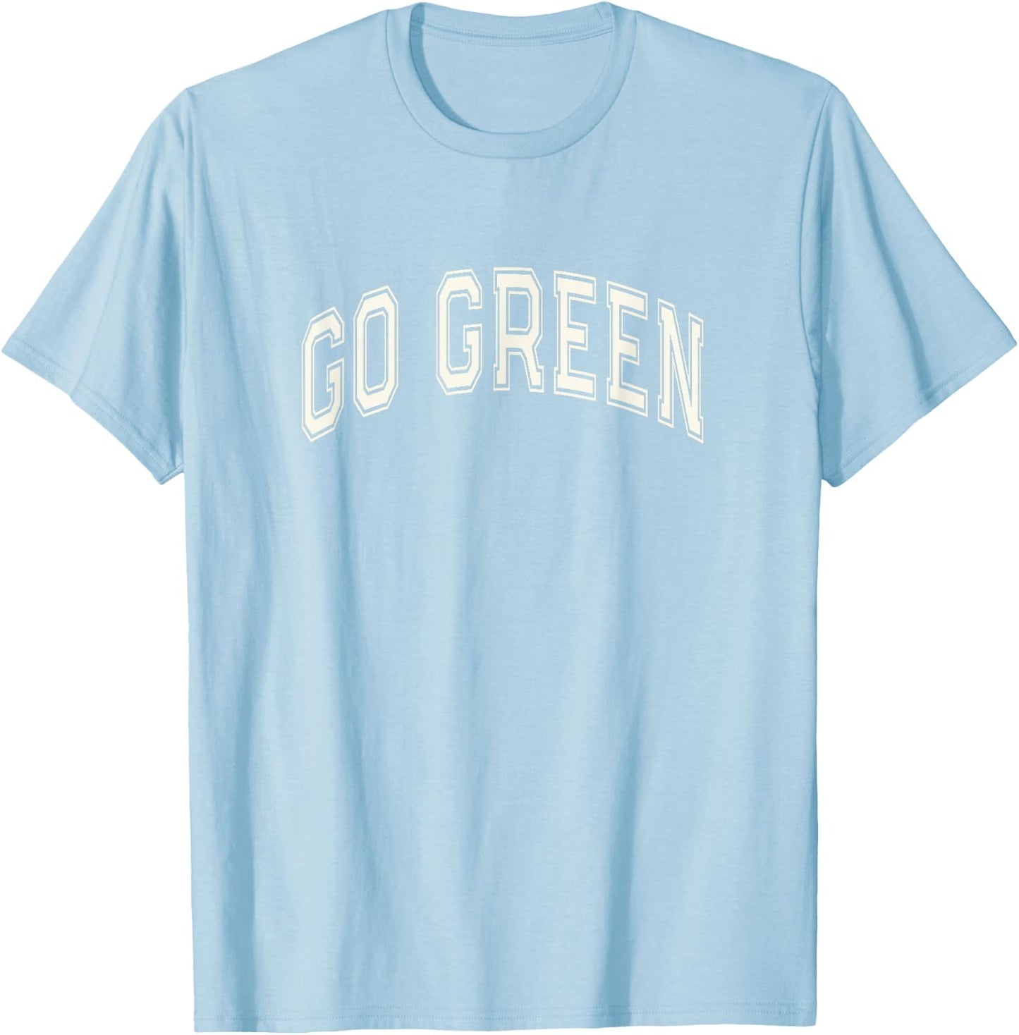 Summer Camp Color GO GREEN Competition Event War Game Men Women Kids T-Shirt - T-Shirt | Light Blue