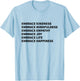 Embrace Kindness Embrace Mindfulness Embrace Empathy Joy T-Shirt - T-Shirt | Light Blue