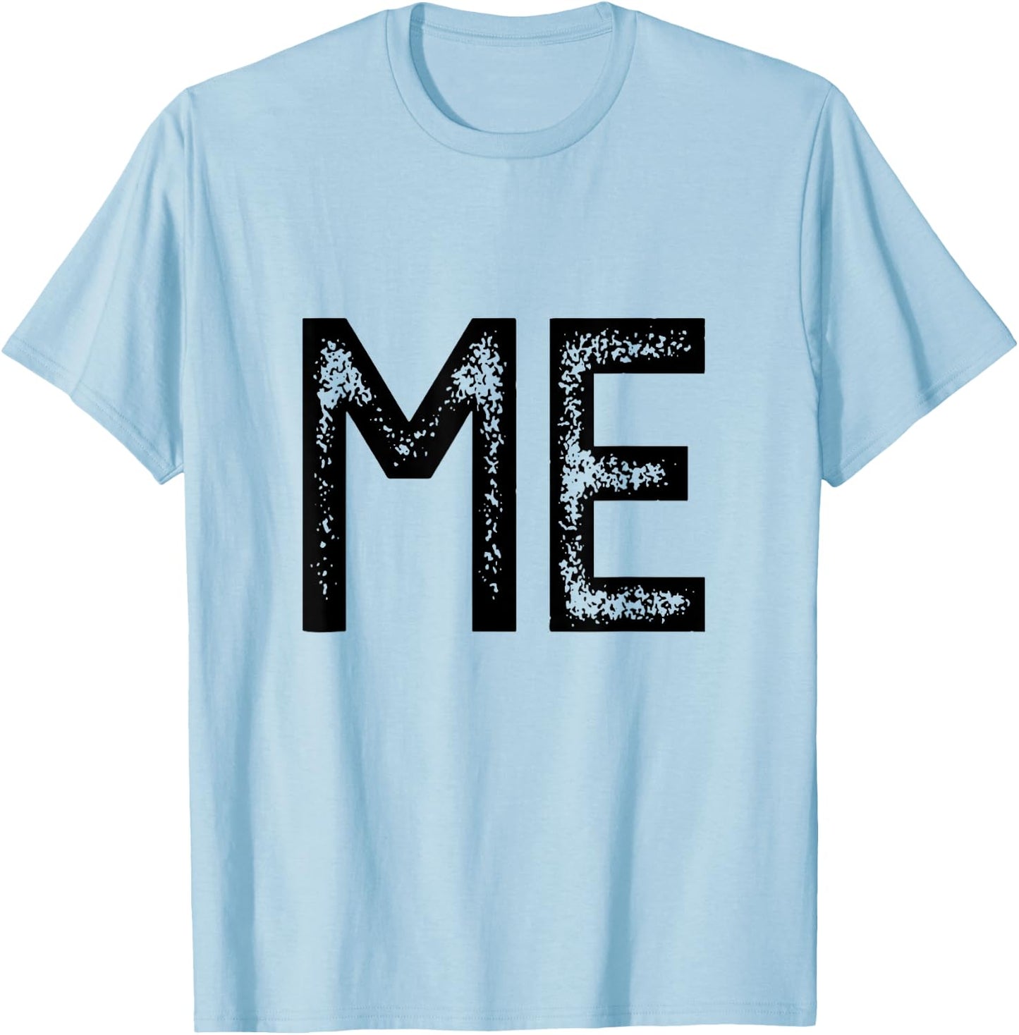 Mom Dad and Son Daughter Matching Funny Me & Mini Me T-Shirt - T-Shirt | Light Blue