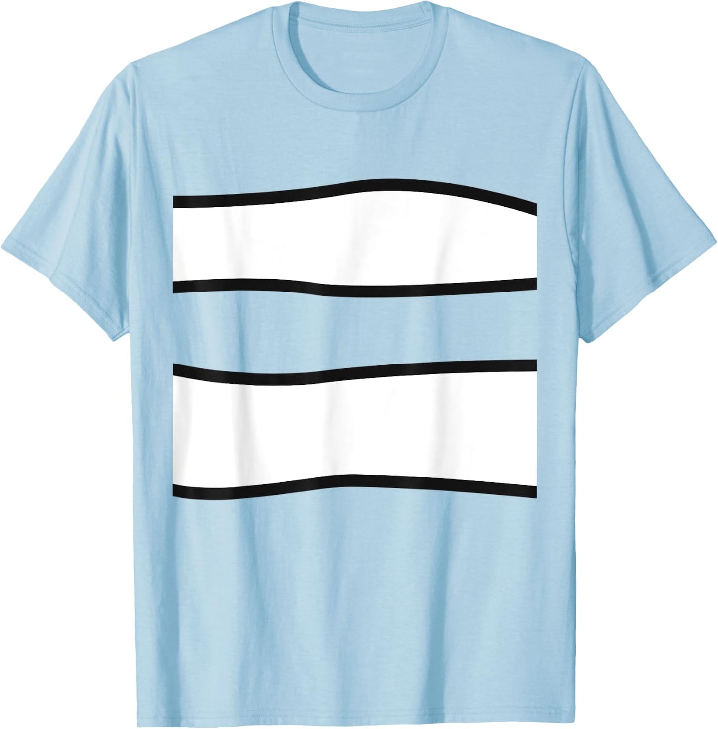 Clown Fish Costume Halloween DIY Funny Sea T-Shirt - T-Shirt | Light Blue