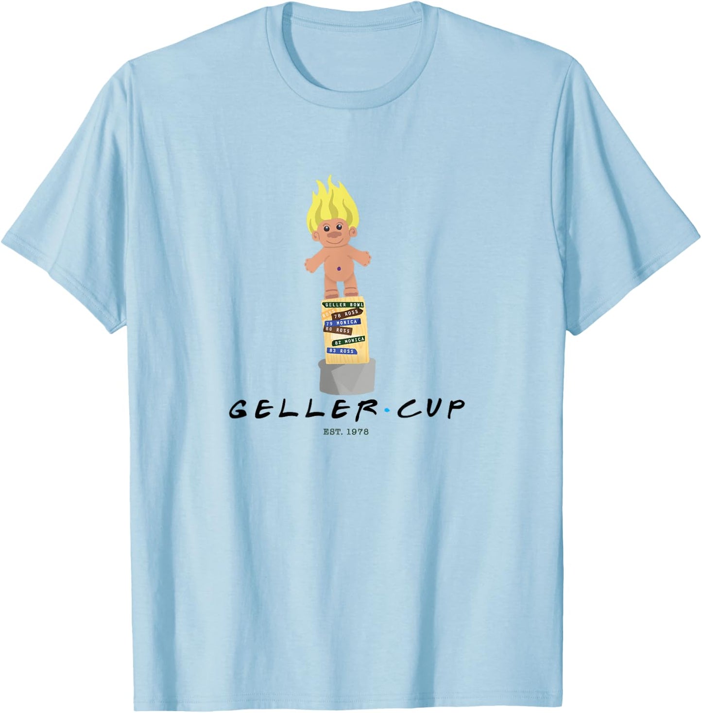 Geller Cup Shirt T-Shirt - T-Shirt | Light Blue
