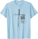 Regalos Cristianos Frases Hombre Él Español Textos Biblicos T-Shirt - T-Shirt | Light Blue