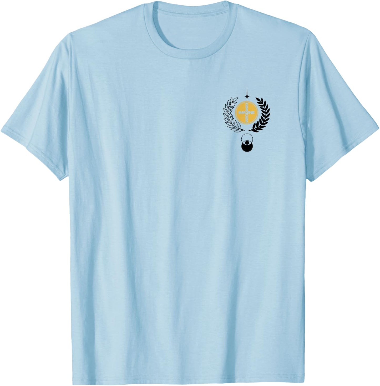 Official Imagine Dragons Emblem & Follow You T-Shirt - T-Shirt | Light Blue