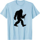 Arm Wrestling Bigfoot Armwrestling Sasquatch Arm Wrestler T-Shirt - T-Shirt | Light Blue