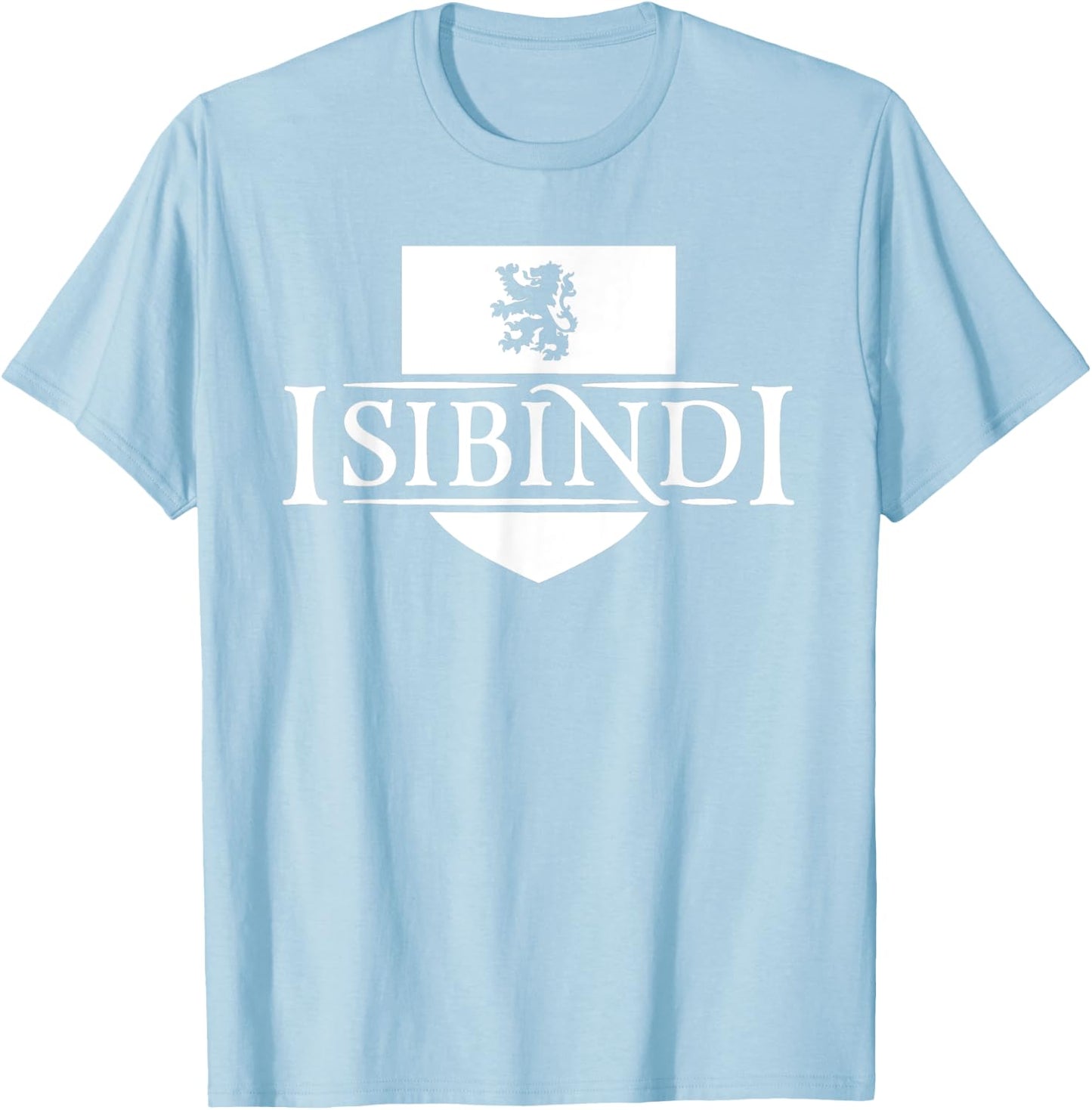 Isibindi courage, School Spirit Courageous, green T-Shirt - T-Shirt | Light Blue