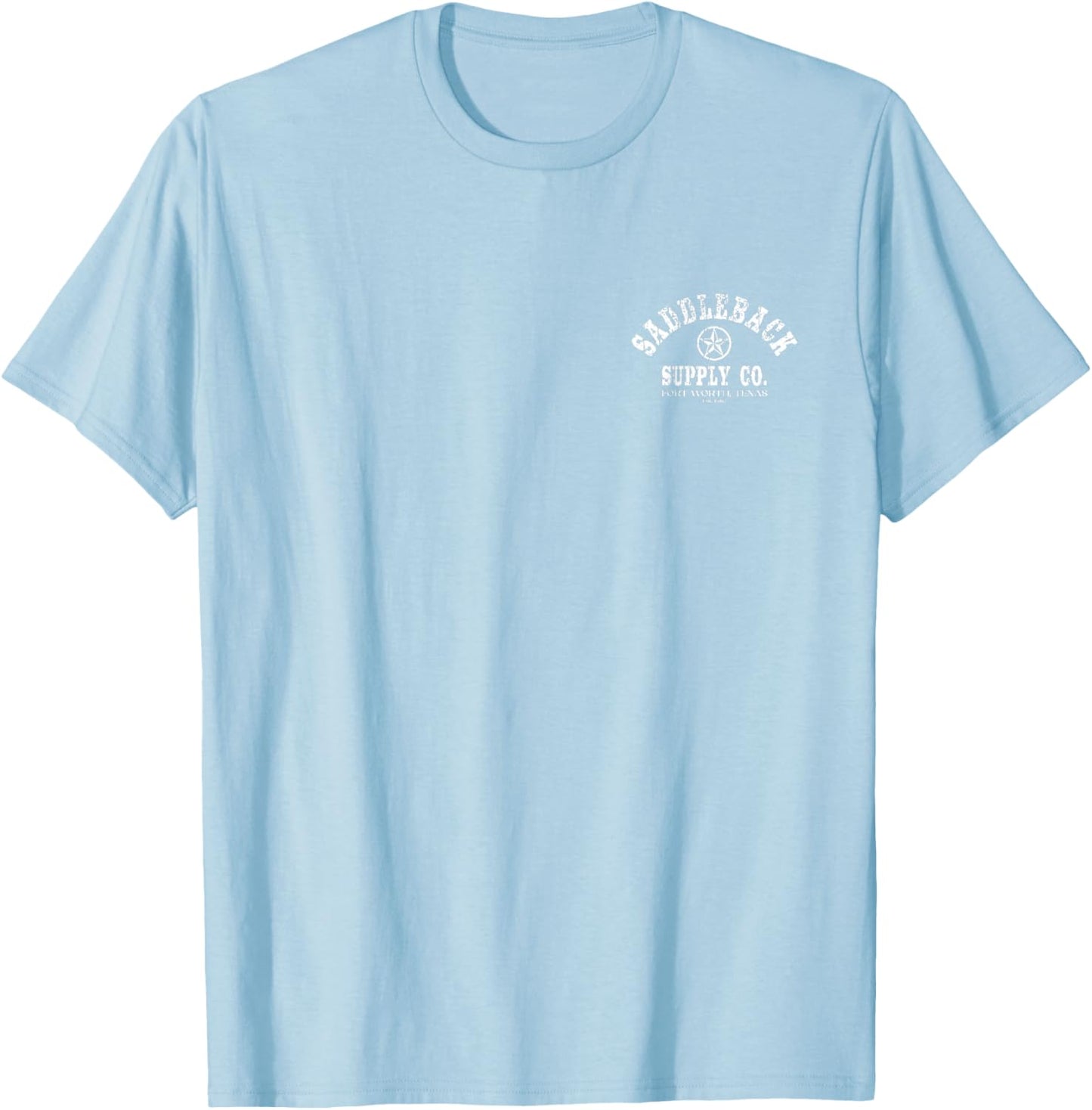 Saddleback Western Wilderness Graphic T-Shirt - T-Shirt | Light Blue