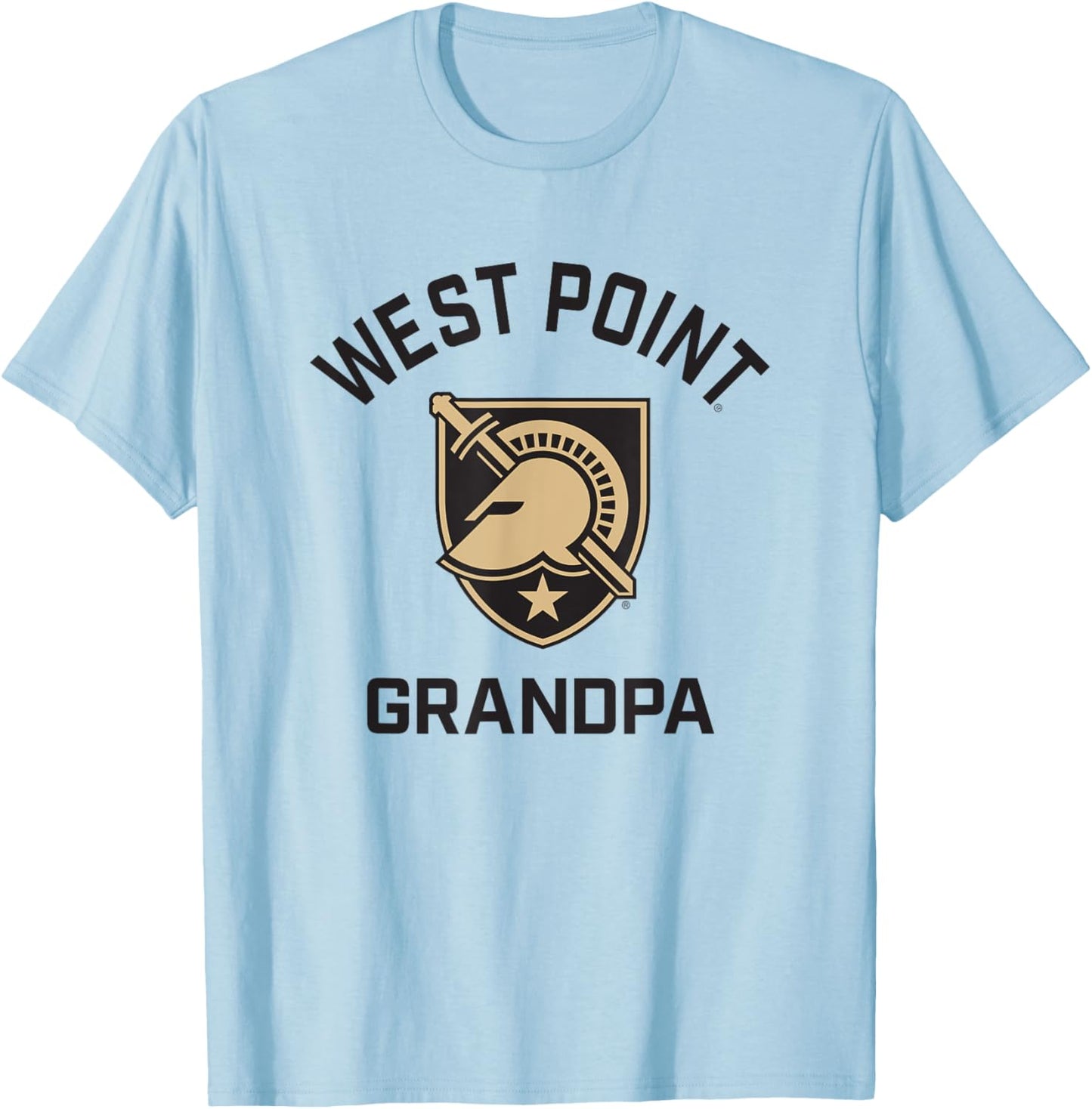 Army West Point Black Knights Arched Grandpa T-Shirt - T-Shirt | Light Blue