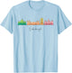 Travel Europe Scotland Edinburgh United Kingdom Vacation T-Shirt - T-Shirt | Light Blue