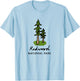 Family Vacation Design - Retro Redwood National Park T-Shirt - T-Shirt | Light Blue