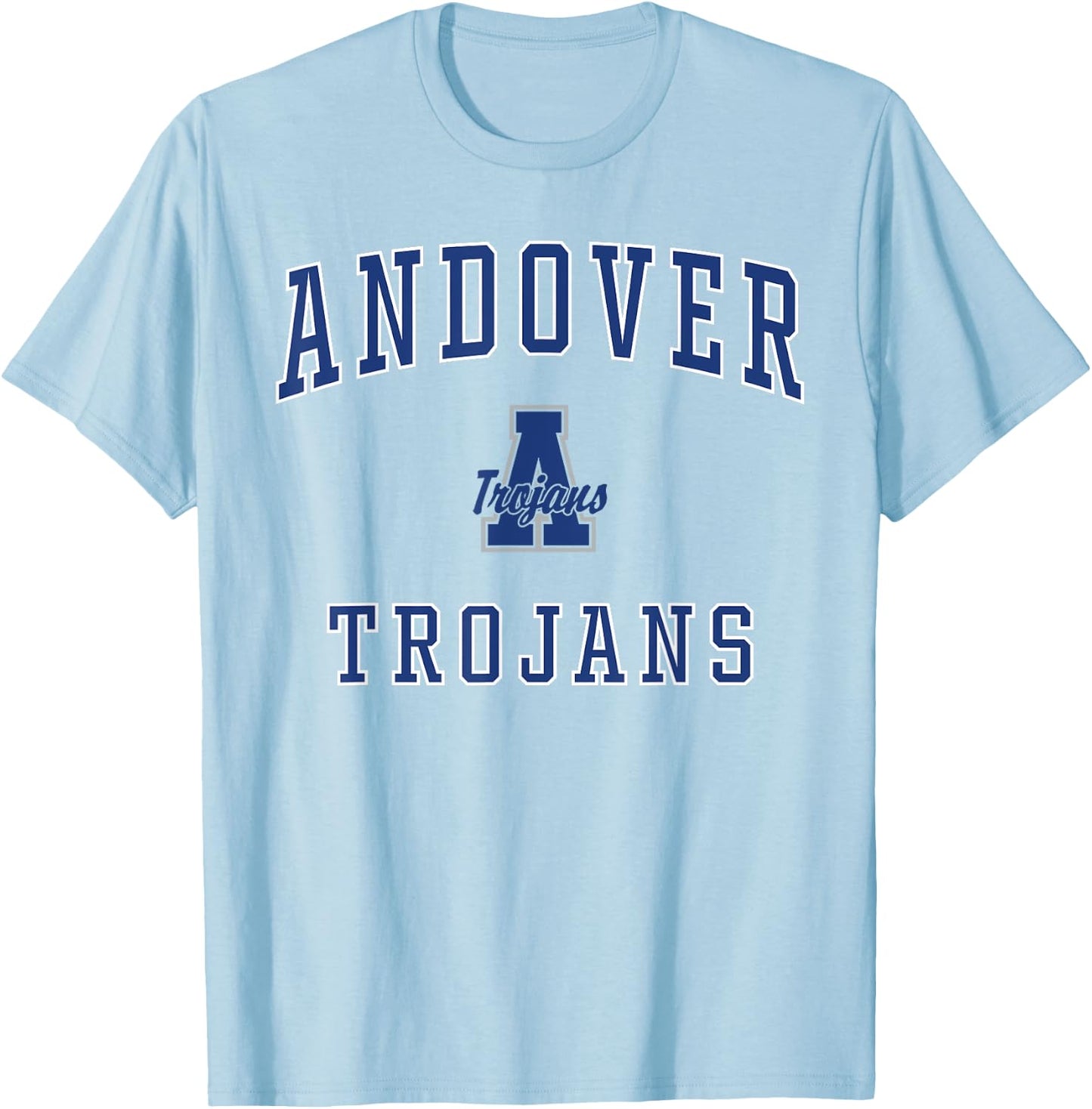 Andover High School Trojans T-Shirt - T-Shirt | Light Blue
