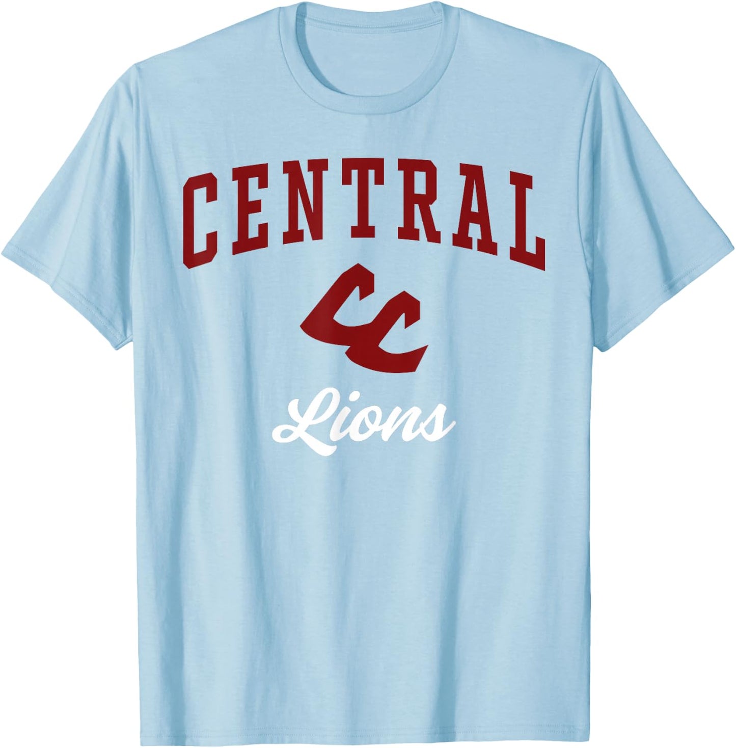 Carrollton Central High School Lions T-Shirt - T-Shirt | Light Blue
