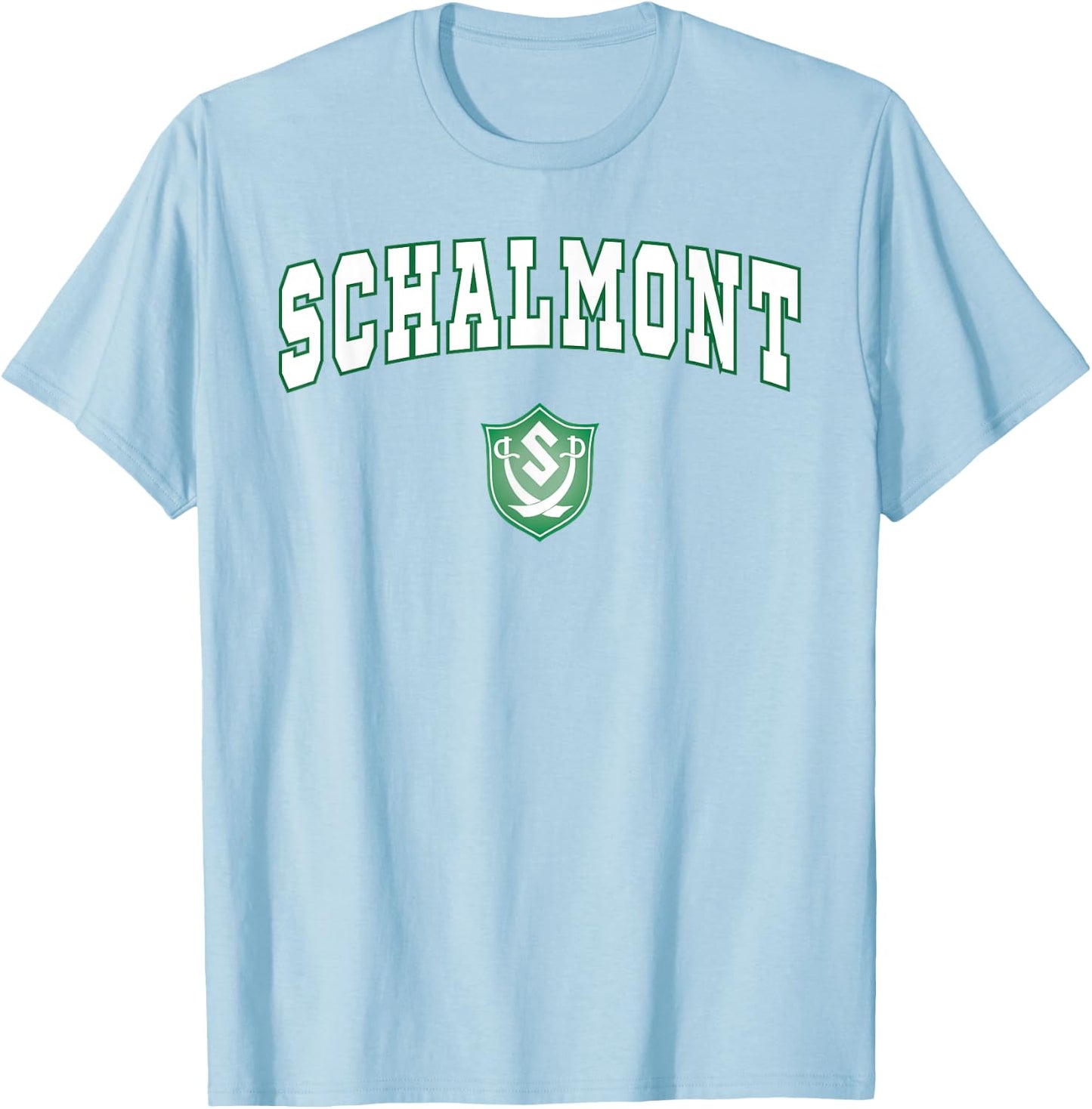 Schalmont High School Sabres T-Shirt - T-Shirt | Light Blue