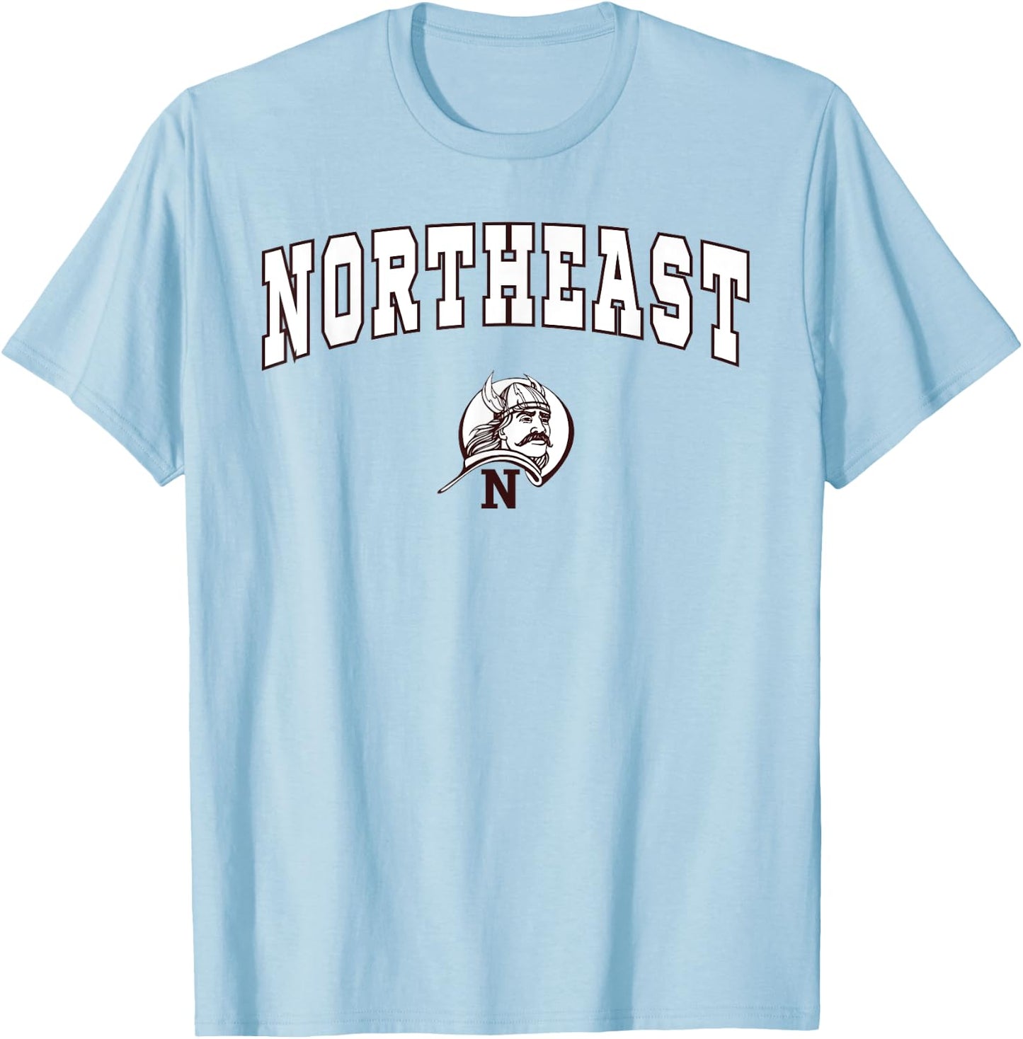 Northeast High School Vikings T-Shirt - T-Shirt | Light Blue