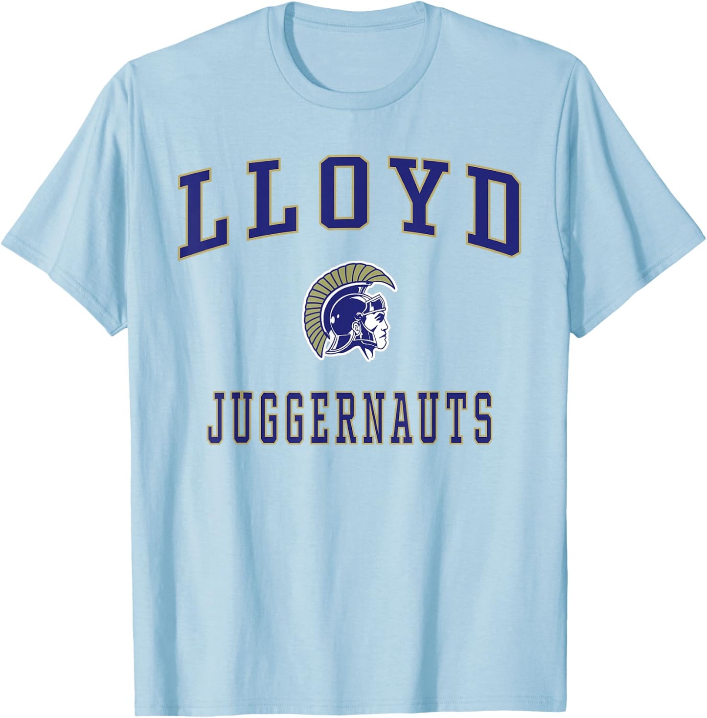 Lloyd High School Juggernauts T-Shirt - T-Shirt | Light Blue
