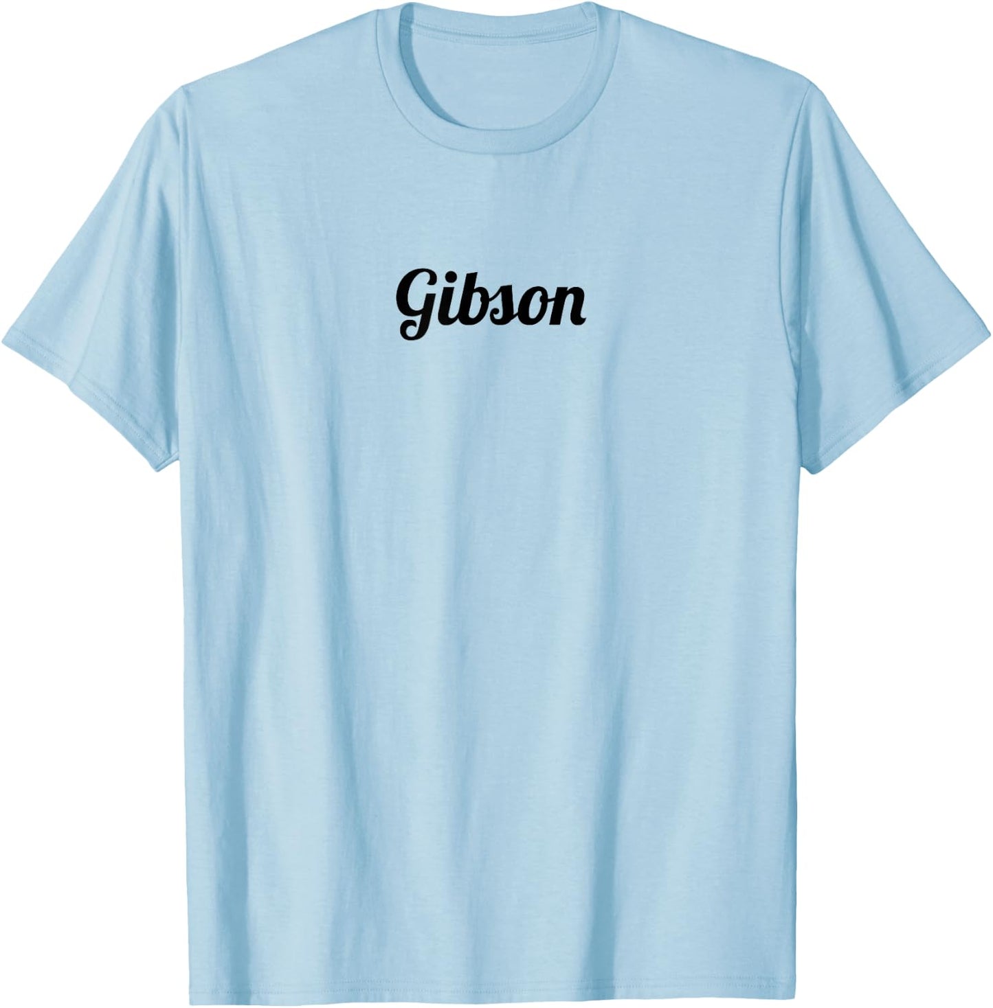 Top That Says The Name Gibson Cute Adults Kids Graphic T-Shirt - T-Shirt | Light Blue