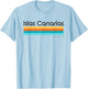 Vintage Islas Canarias Spain Retro Design T-Shirt - T-Shirt | Light Blue