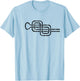 Figure eight knot, climbing, rescue, climbing rope, alpine T-Shirt - T-Shirt | Light Blue