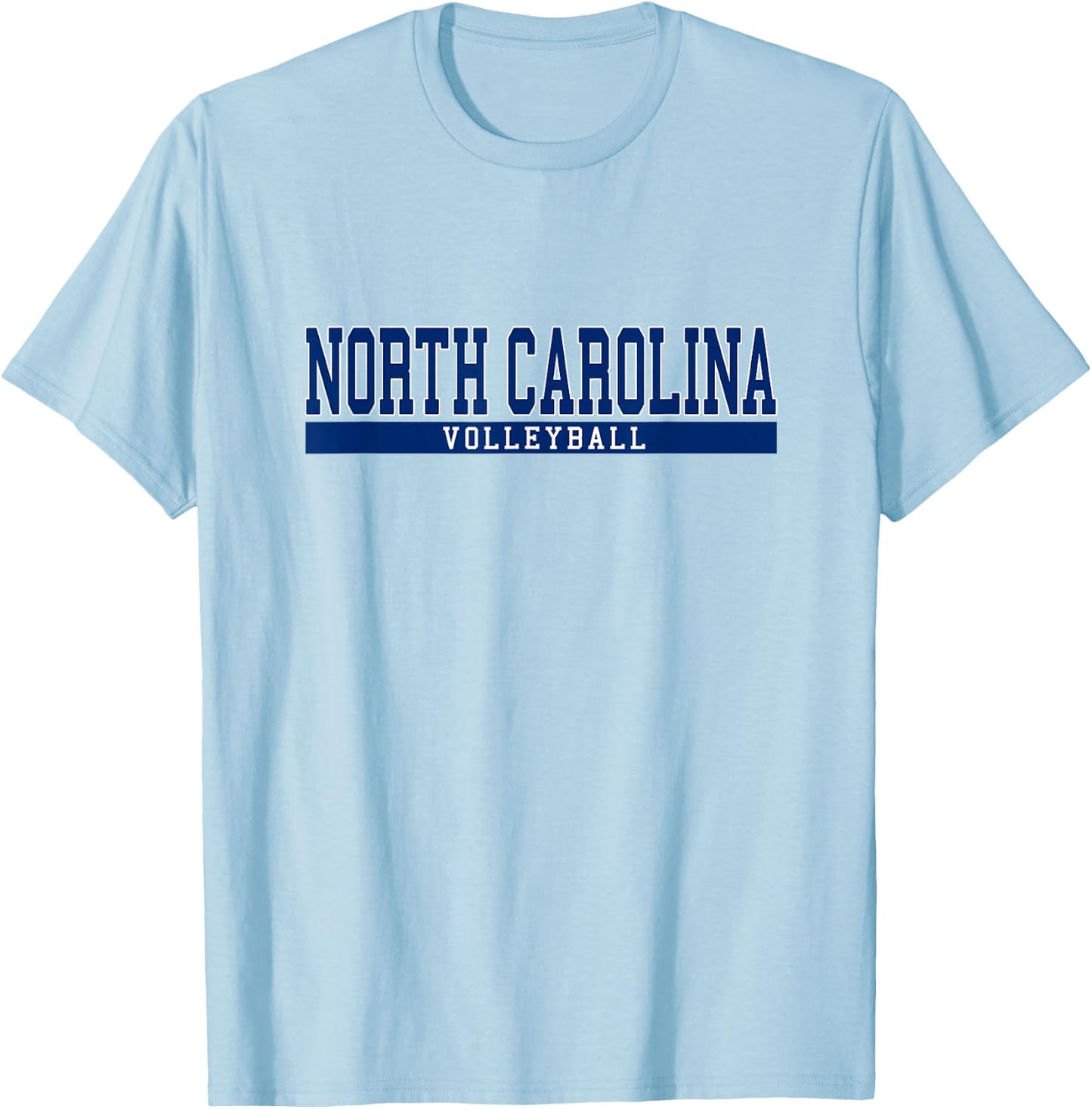 North Carolina Volleyball T-Shirt - T-Shirt | Light Blue