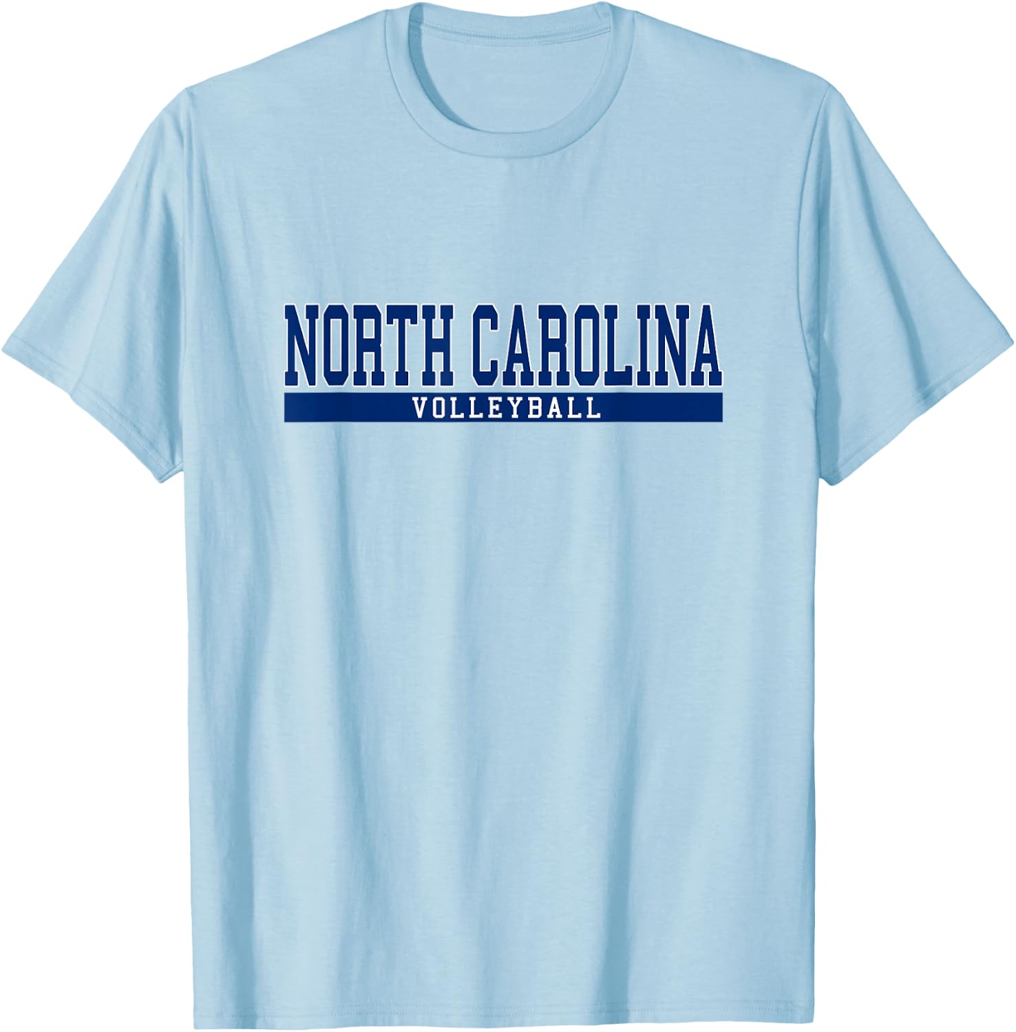 North Carolina Volleyball T-Shirt - T-Shirt | Light Blue