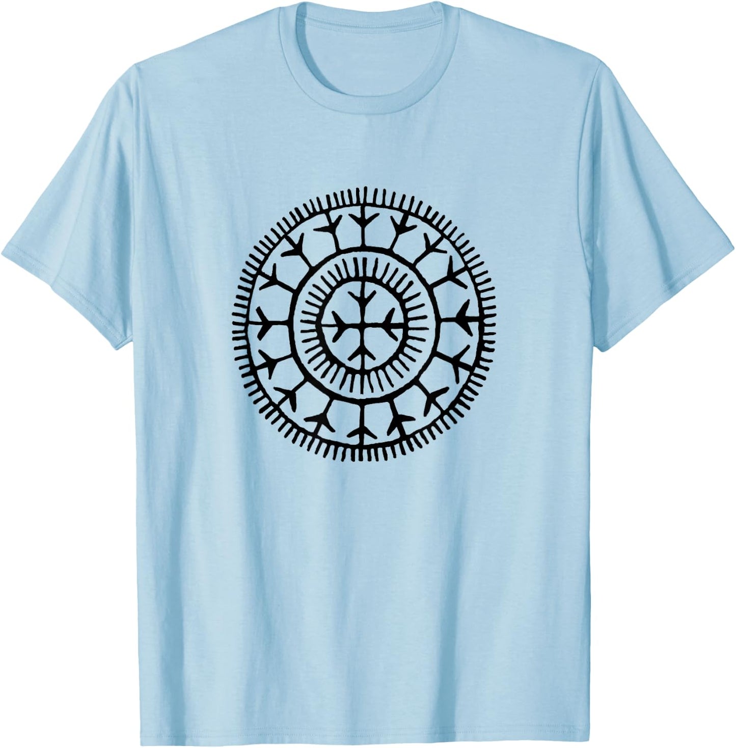 Croatia - Traditional Croatian Tattoo T-Shirt - T-Shirt | Light Blue