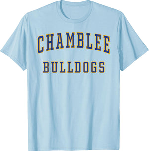 Chamblee High School Bulldogs T-Shirt - T-Shirt | Light Blue