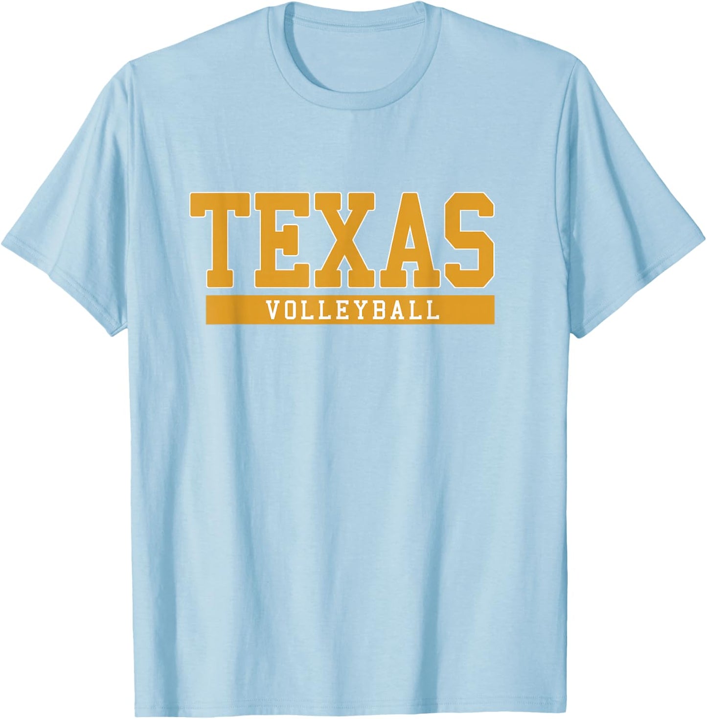 Texas Volleyball T-Shirt - T-Shirt | Light Blue