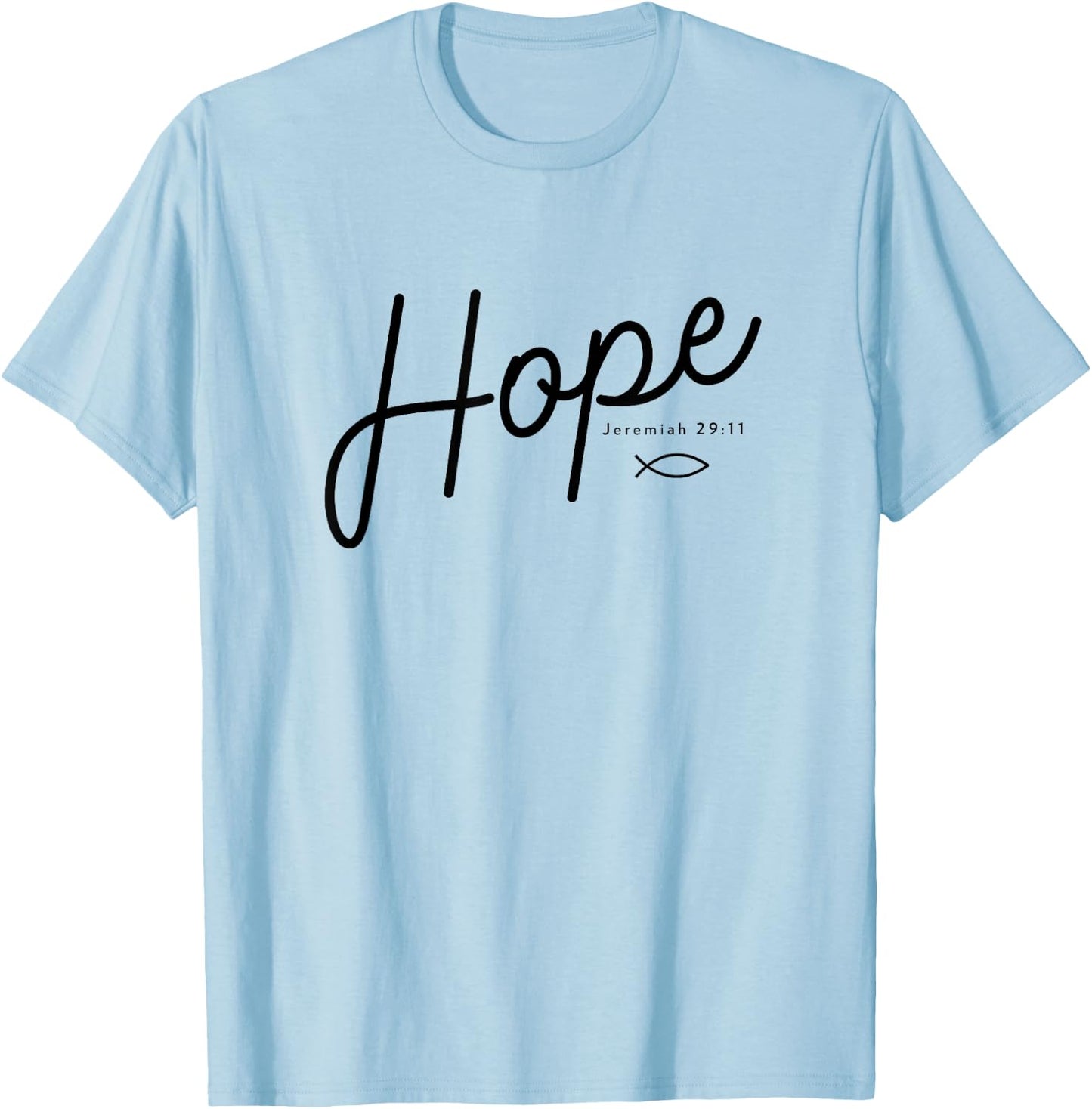 Hope T-Shirt - T-Shirt | Light Blue