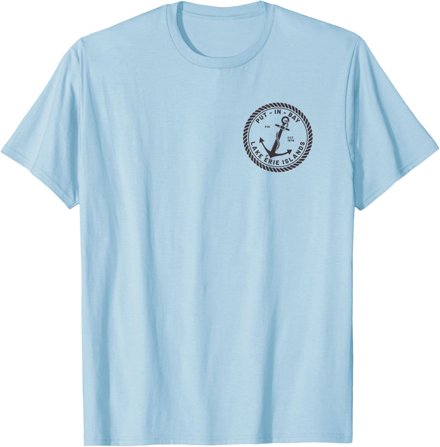 Put In Bay Ohio Lake Erie Islands T-Shirt - T-Shirt | Light Blue