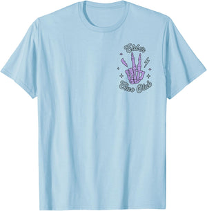 Elder Emo Club Still In My Emo Phase ( 2 Sided) T-Shirt - T-Shirt | Light Blue