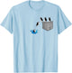 Love penguin Women Shirt penguin Lovers for kids and girls T-Shirt - T-Shirt | Light Blue