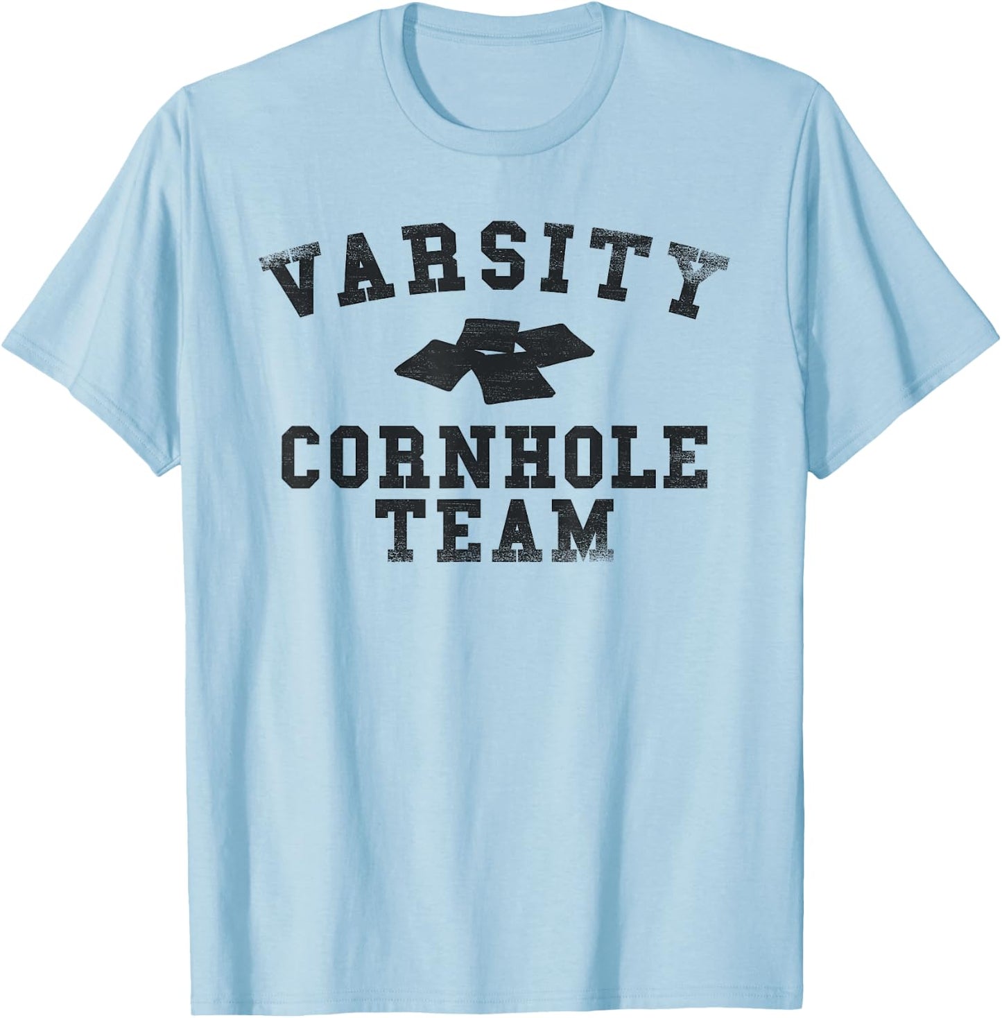 Varsity Cornhole Team Gear Extreme Cornhole Players Gift T-Shirt - T-Shirt | Light Blue