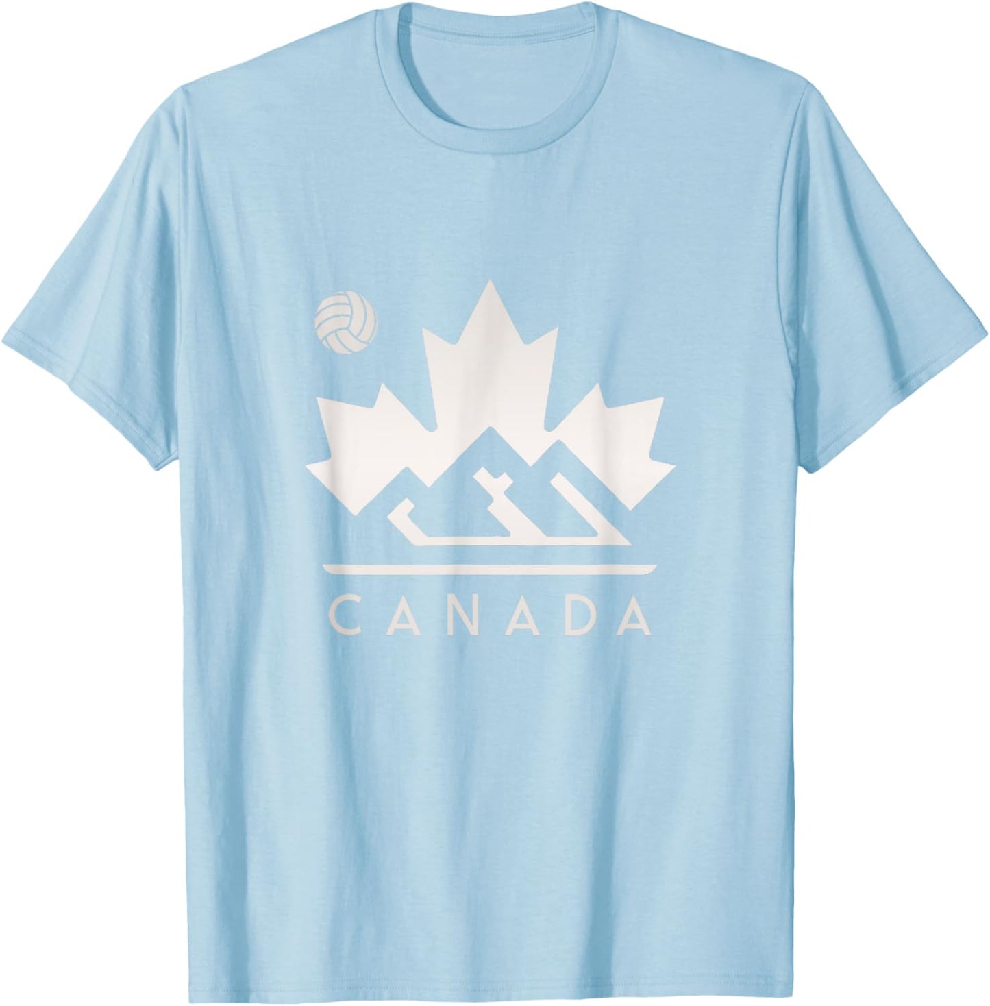 Canada Volleyball - Canadian Volleyball T-Shirt - T-Shirt | Light Blue