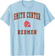Smith Center High School Redmen T-Shirt - T-Shirt | Light Blue