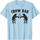 Crow Bar funny beer drinking crows T-Shirt - T-Shirt | Light Blue
