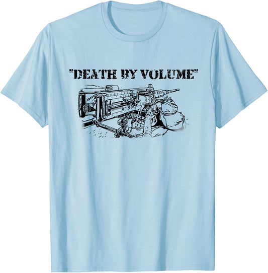 0331 Machine Gunner, Funny Infantry T-Shirt - T-Shirt | Light Blue