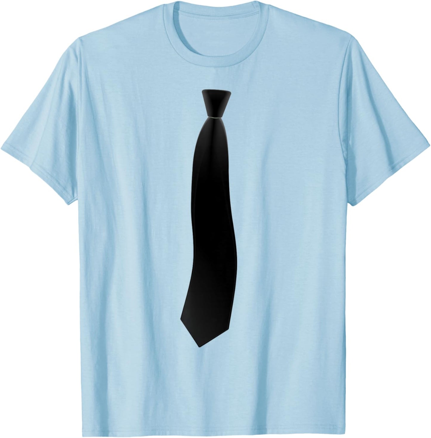 Black Tie Funny Elegant Business Costume Women Kids T-Shirt - T-Shirt | Light Blue