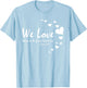 Cute Christian Valentines Day Gifts Women Bible Verse Heart T-Shirt - T-Shirt | Light Blue