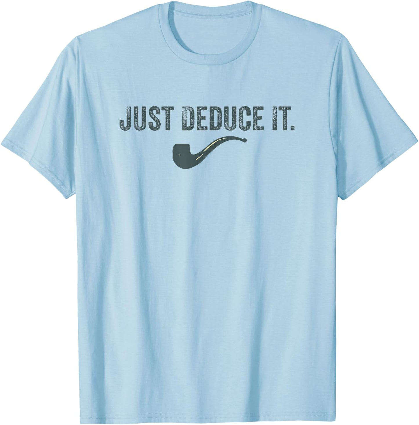 Simply Derive It Funny Sherlock Holmes Detective T-Shirt - T-Shirt | Light Blue