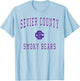 Sevier County High School Smoky Bears T-Shirt - T-Shirt | Light Blue