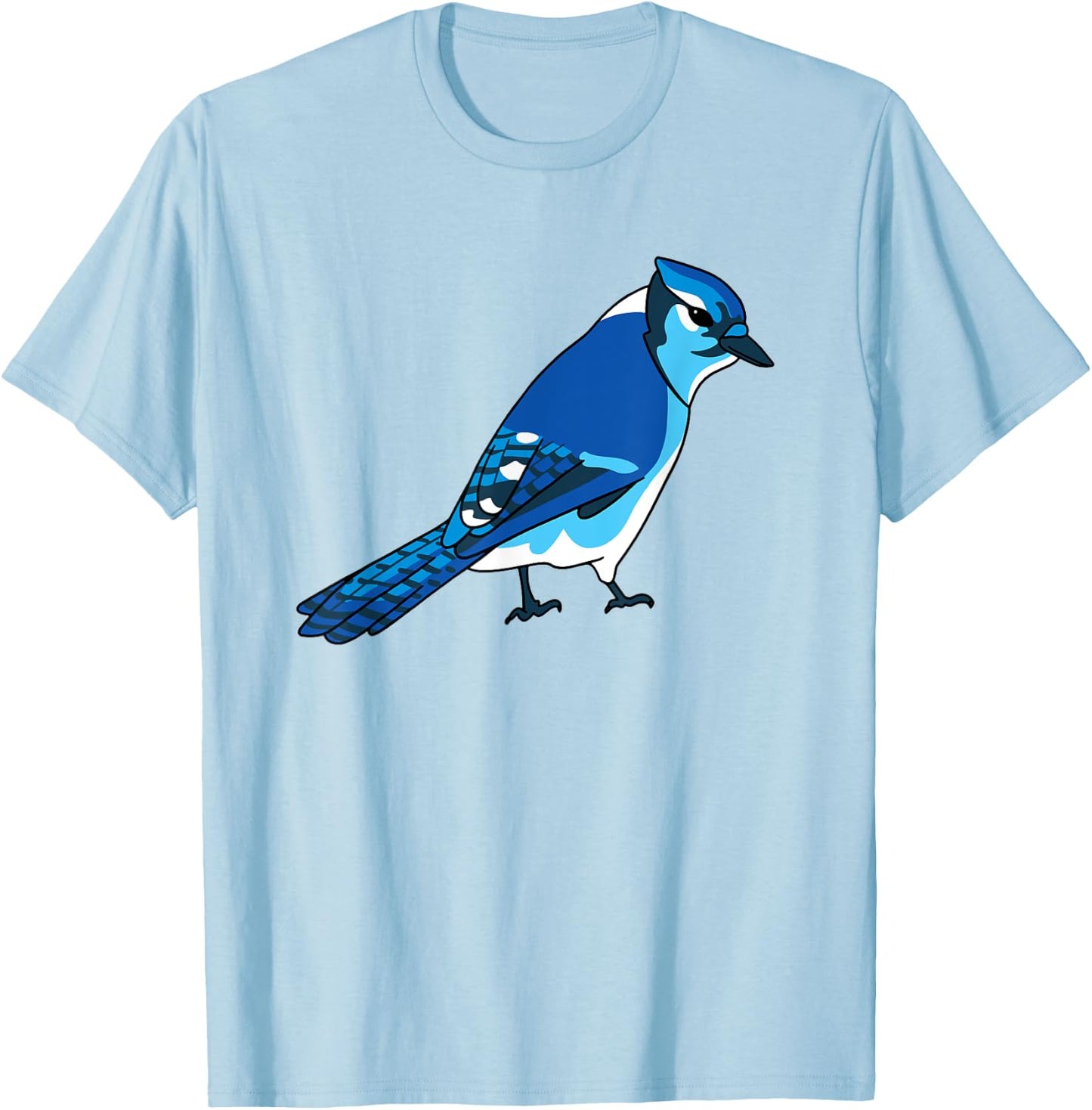 Blue Jay Bird Species T-Shirt - T-Shirt | Light Blue