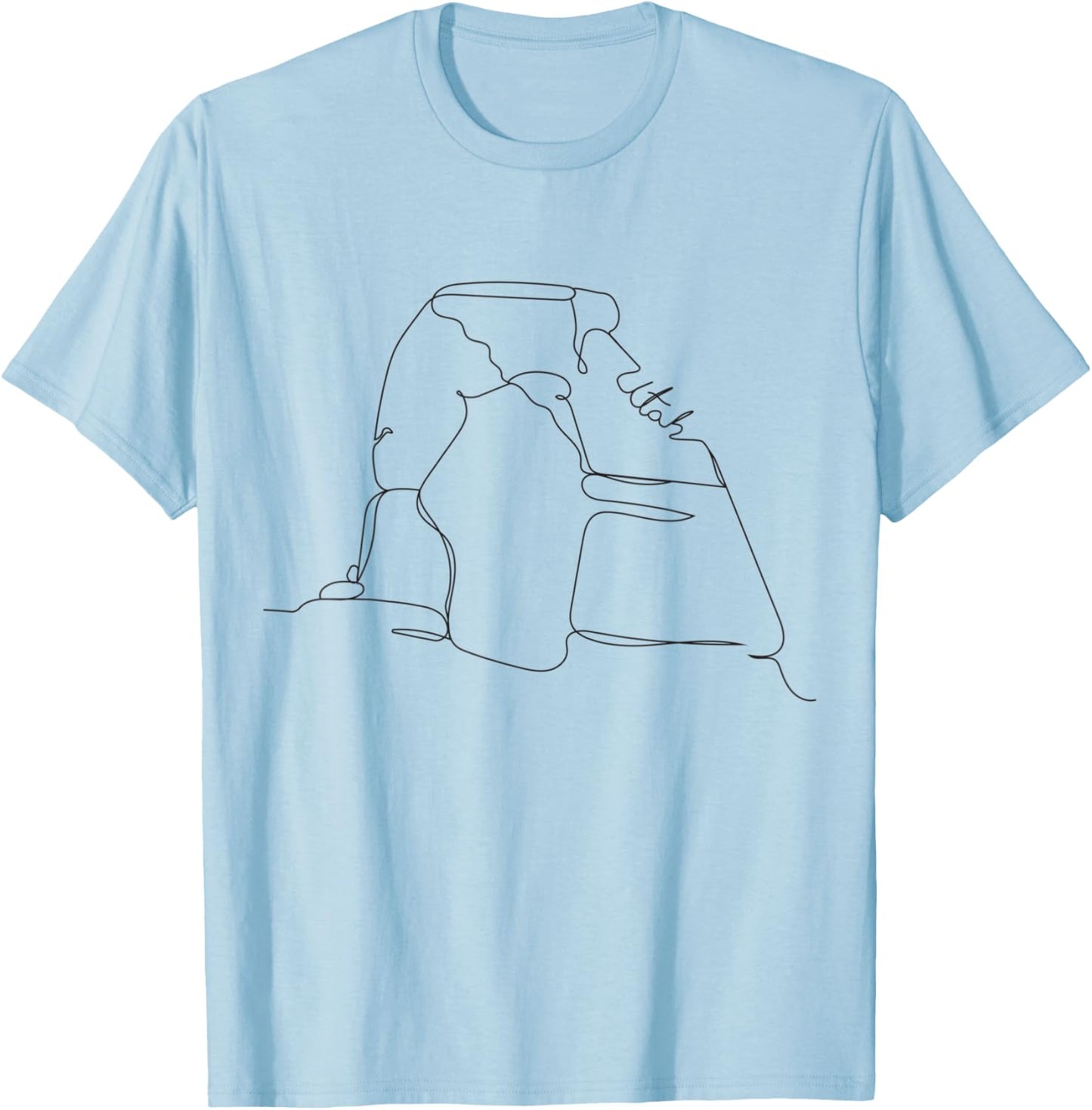 Utah Arches T-Shirt - T-Shirt | Light Blue