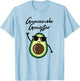 Guacamole Gangster Shirt, Funny Avocado Gangsta , Cinco Mayo T-Shirt - T-Shirt | Light Blue