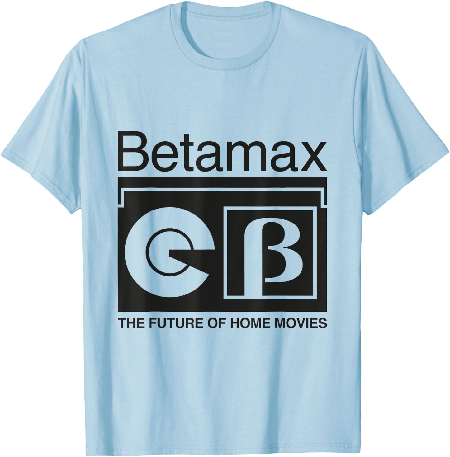 Betamax The Future Of Home Movies T-Shirt - T-Shirt | Light Blue