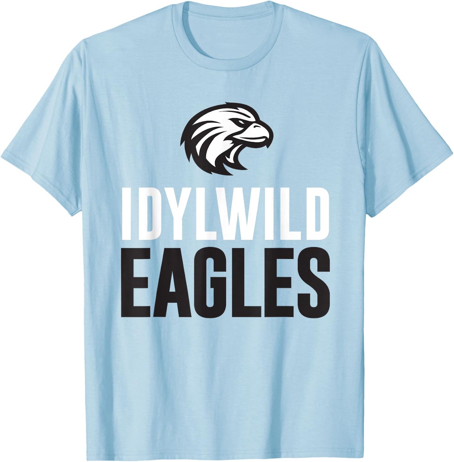 Idylwild Eagles School Spirit for Boy or Girl T-Shirt - T-Shirt | Light Blue