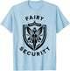 Fairy Security Halloween Costume Mom Dad Adult Big Daughter T-Shirt - T-Shirt | Light Blue