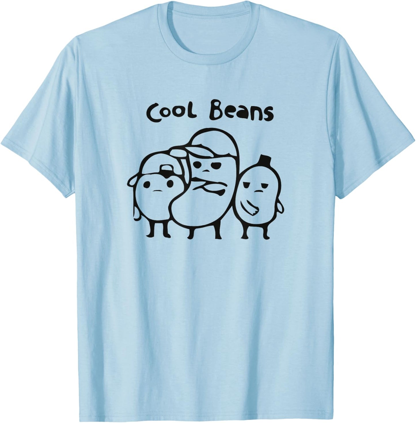 Cool Beans T-Shirt - T-Shirt | Light Blue